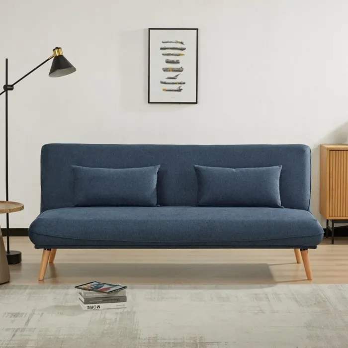 Hamilton Sofabed - Blue | Murphy Furniture