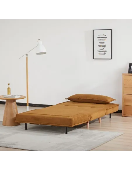 Flic Sofabed - Pumpkin | Murphy Furniture