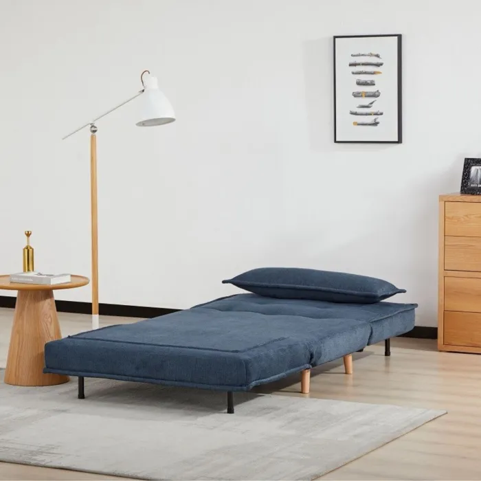 Flic Sofabed - Blue | Murphy Furniture
