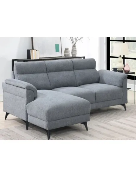 Marant LHF Corner Sofa - Grey Fabric | Murphy Furniture