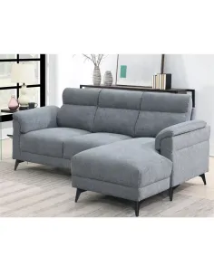 Marant RHF Corner Sofa - Grey Fabric | Murphy Furniture
