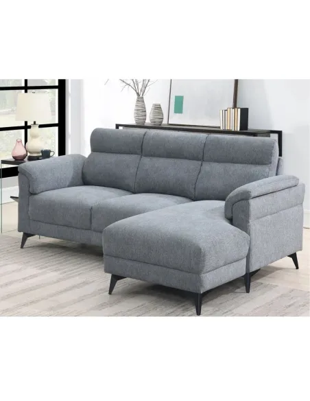 Marant RHF Corner Sofa - Grey Fabric | Murphy Furniture