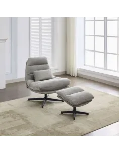 Columbia Leisure Chair with Footstool - | Murphy Furniture