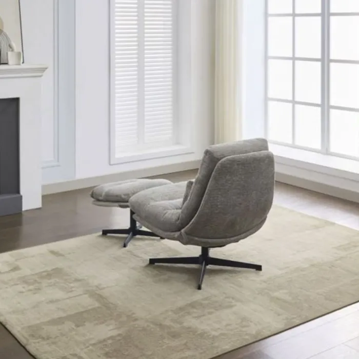 Columbia Leisure Chair with Footstool - | Murphy Furniture