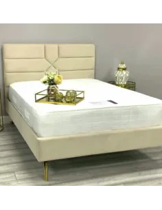 Freya 5FT Bedframe - Mink | Murphy Furniture