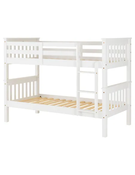 Neptune 3FT Bunk Bed - White | Murphy Furniture