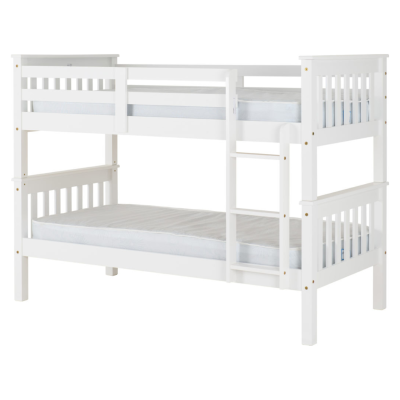 Neptune 3FT Bunk Bed - White | Murphy Furniture