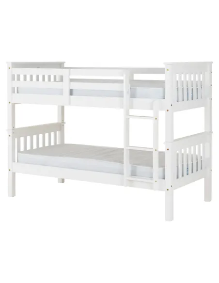 Neptune 3FT Bunk Bed - White | Murphy Furniture