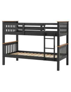 Neptune 3FT Bunk Bed - Grey/Oak Effect | Murphy Furniture 2