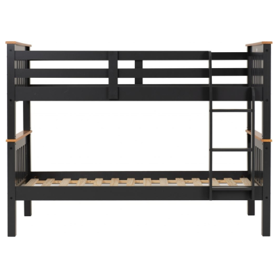 Neptune 3FT Bunk Bed - Grey/Oak Effect | Murphy Furniture