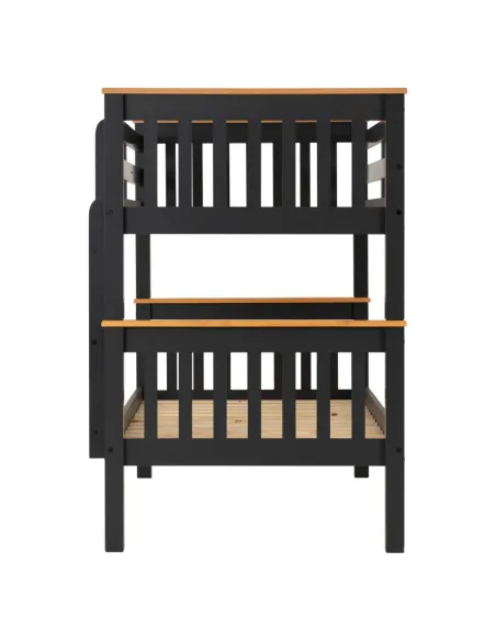 Neptune 3FT Bunk Bed - Grey/Oak Effect | Murphy Furniture