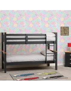 Neptune 3FT Bunk Bed - Grey/Oak Effect | Murphy Furniture