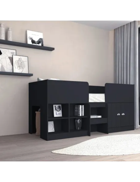 Orlando 3FT Low Sleeper Bed - Dark Grey | Murphy Furniture