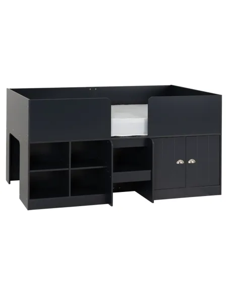 Orlando 3FT Low Sleeper Bed - Dark Grey | Murphy Furniture
