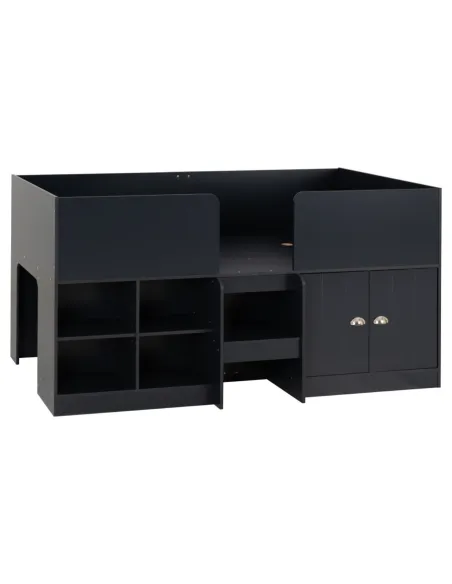Orlando 3FT Low Sleeper Bed - Dark Grey | Murphy Furniture