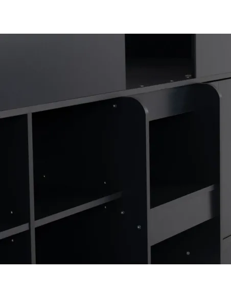 Orlando 3FT Low Sleeper Bed - Dark Grey | Murphy Furniture