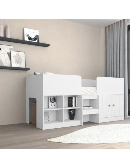 Orlando 3FT Low Sleeper Bed - White | Murphy Furniture