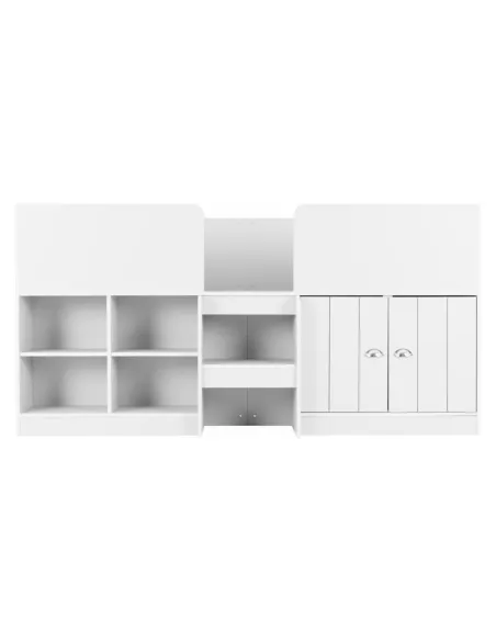 Orlando 3FT Low Sleeper Bed - White | Murphy Furniture