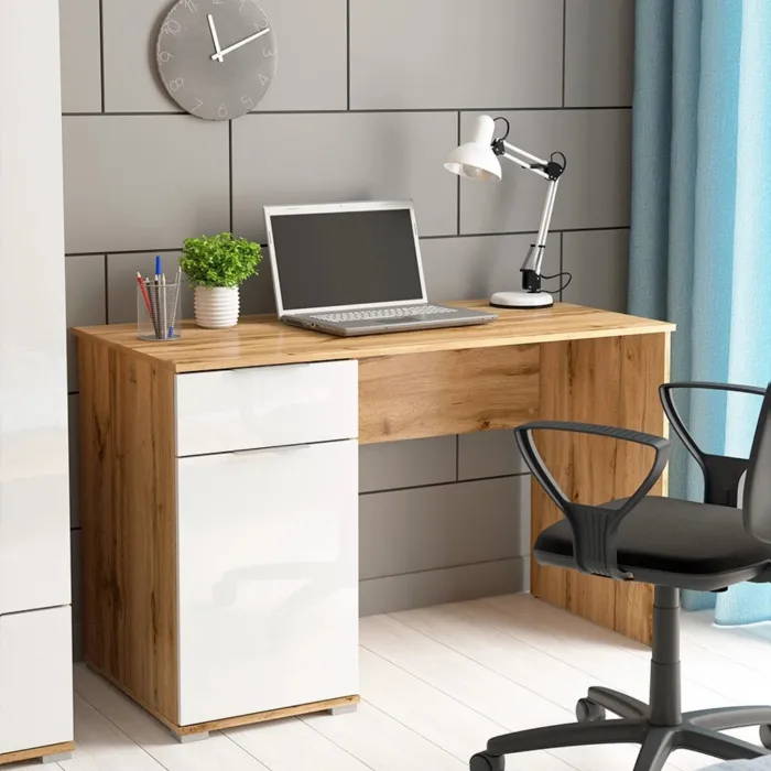 Cheshire 1 Door 1 Drawer Desk - Tacho Oa | Murphy Furniture