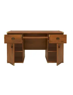 Cornwall Desk: 2 Door 2 Drawer - Sutter Oak 2