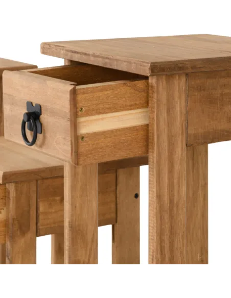 Corona 3x Plant Stands - Distressed Waxe | Murphy Furniture