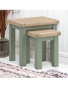 Marbury Nest of Tables - Sage | Murphy Furniture