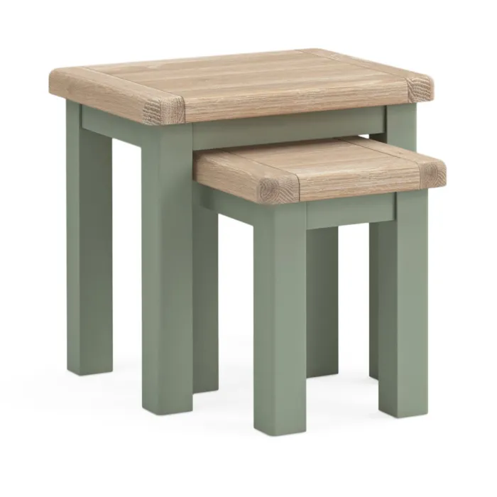 Marbury Nest of Tables - Sage | Murphy Furniture