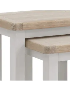 Marbury Nest of Tables - Light Grey | Murphy Furniture 2