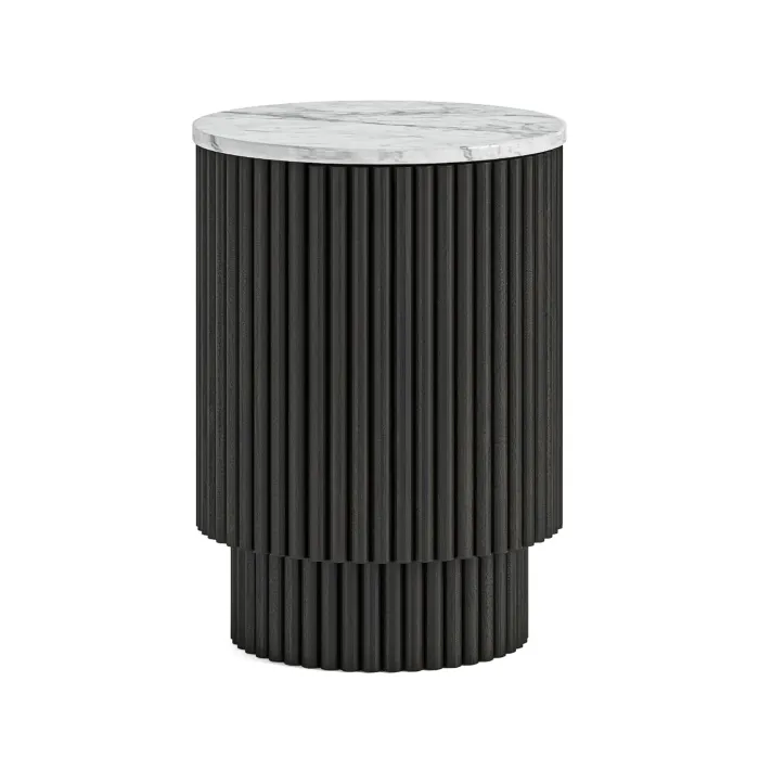 Lantine Side Table With Door - Mango Cha | Murphy Furniture