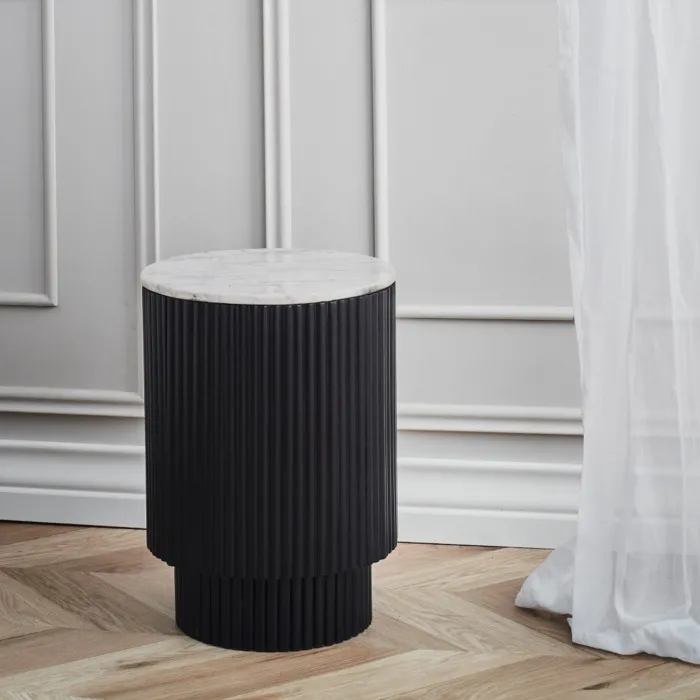 Lantine Side Table With Door - Mango Cha | Murphy Furniture