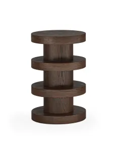 Haiden Bobbin Side Table - Dark Oak | Murphy Furniture 2