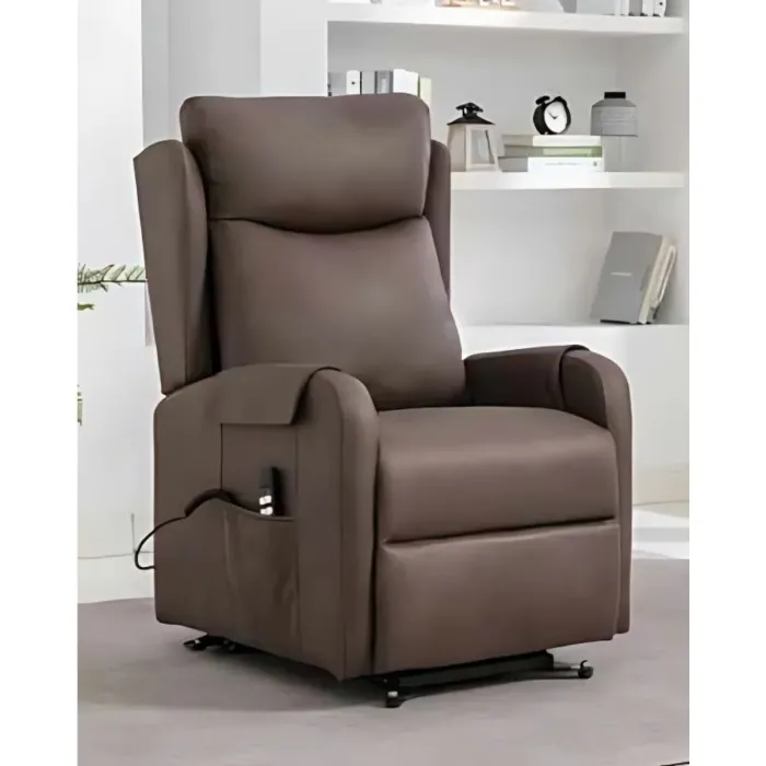 Corcoran Tilt & Rise Armchair - Brown | Murphy Furniture