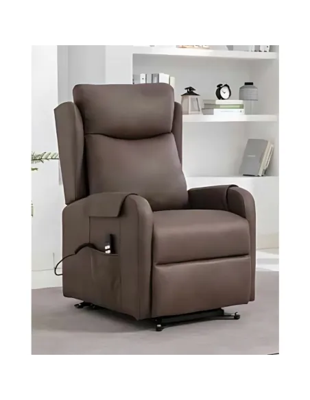 Corcoran Tilt & Rise Armchair - Brown | Murphy Furniture