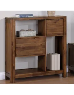 Monterey Compact Bookcase - Acacia | Murphy Furniture