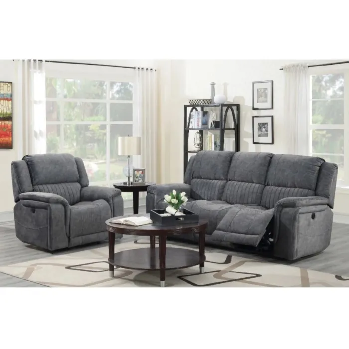 Marseilles Recliner Armchair - Dark Grey | Murphy Furniture