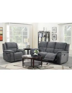 Marseilles 3+1+1 Electric Sofa Suite - D | Murphy Furniture