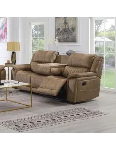 Marseilles 3 Seater Recliner Sofa - Coff | Murphy Furniture