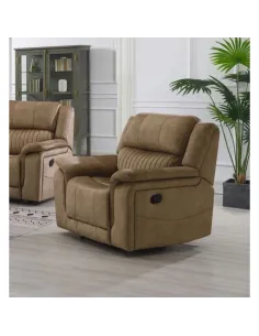 Marseilles Recliner Armchair - Coffee | Murphy Furniture 2