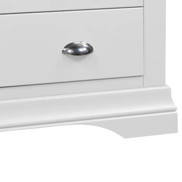 Bella 3+4 Drawer Chest - White | Murphy Furniture