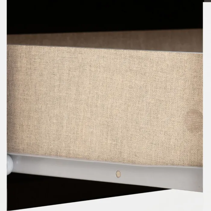 Nevada 3+2 Drawer Chest - White Gloss | Murphy Furniture
