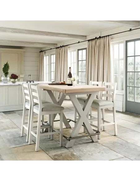 Marbury Bar Table  - Light Grey | Murphy Furniture
