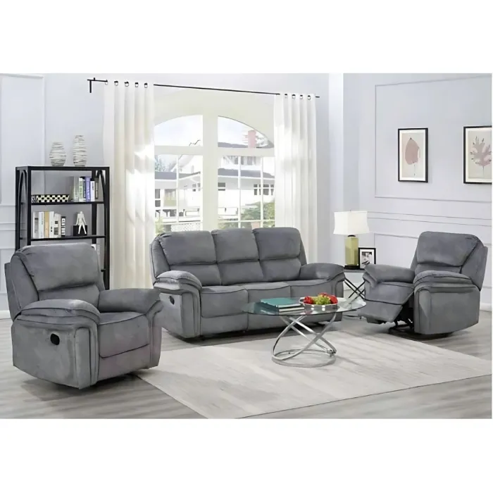 Seductive 3 Seater Manual Recliner Sofa | Murphy Furniture