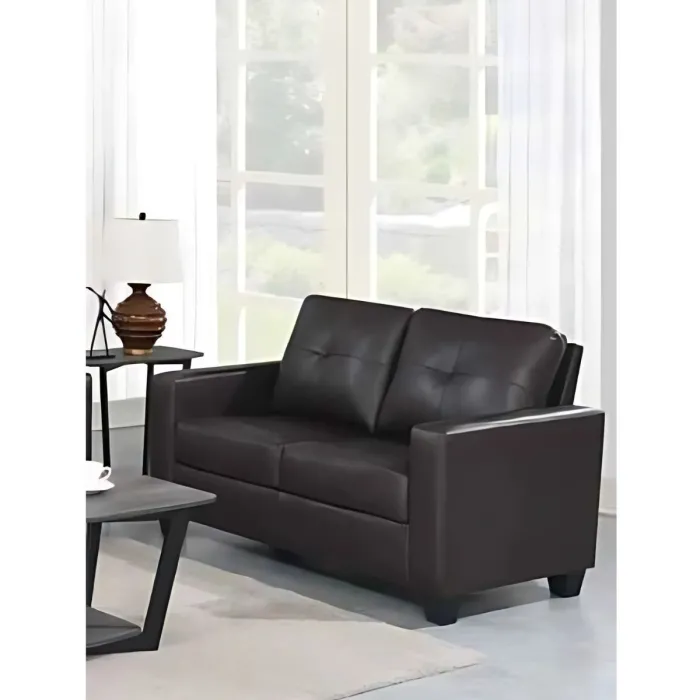 Vivo 3+2 Sofa Suite - Brown Leathaire | Murphy Furniture