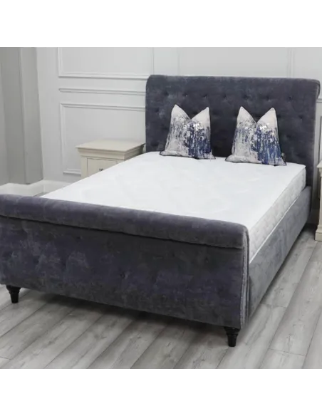 Birlea Castello 4FT6 Bedframe - Pewter G | Murphy Furniture
