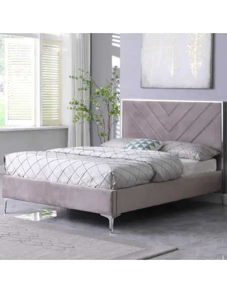 Molly 4FT6 Bedframe - Mink | Murphy Furniture