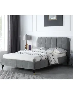 Starla 4FT6 Bedframe - Grey | Murphy Furniture