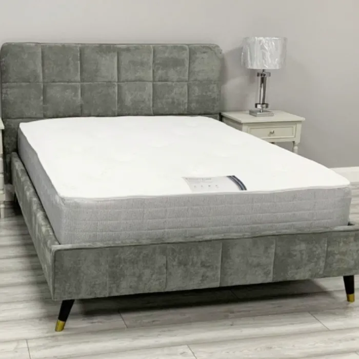 Starla 4FT6 Bedframe - Grey | Murphy Furniture