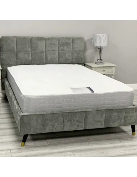 Starla 4FT6 Bedframe - Grey | Murphy Furniture