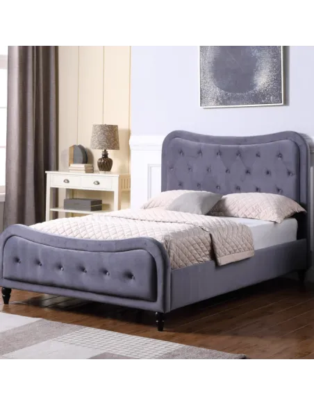 Doyle 5FT Bedframe - Grey | Murphy Furniture