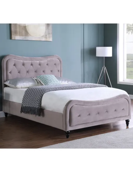 Doyle 5FT Bedframe - Taupe | Murphy Furniture